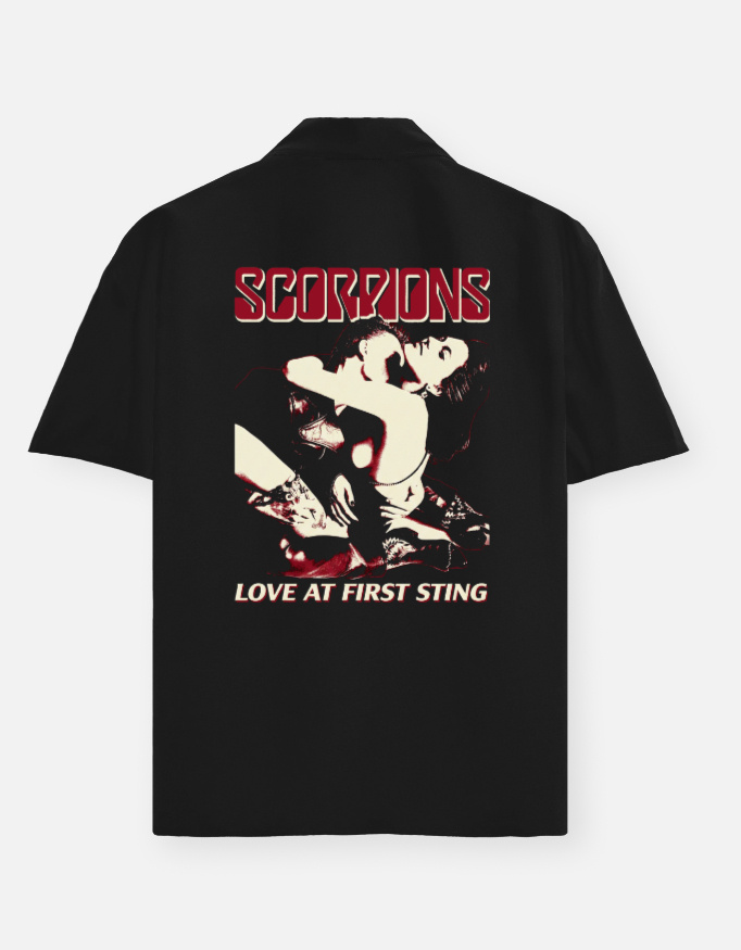 scorpions oversized shirt