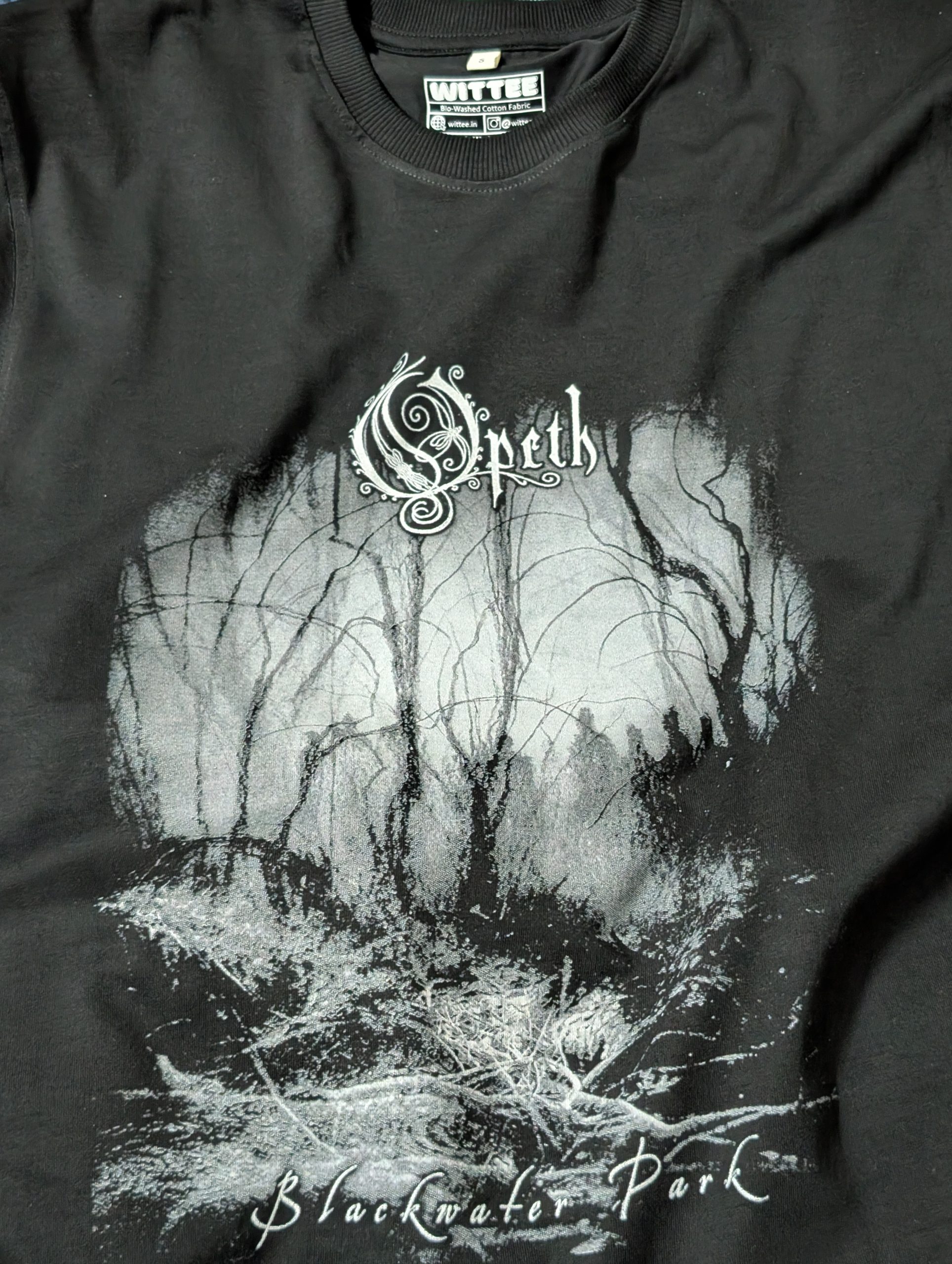 Click to view full screen opeth oversized t shirt blackwater park