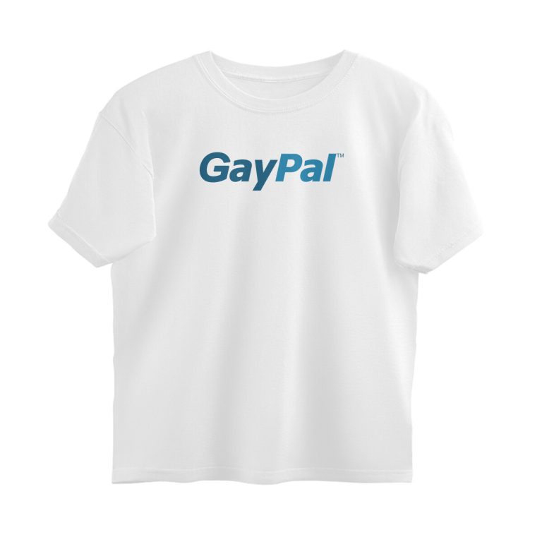 twisted logo oversized t shirt gaypal