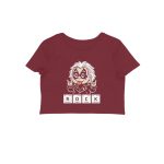 music lover crop top rock scientist
