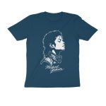 michael jackson t shirt portrait dark colors