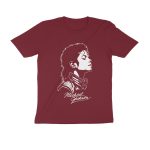 michael jackson t shirt portrait dark colors