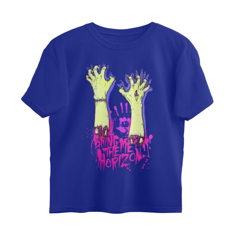 bring me the horizon oversized t shirt hands