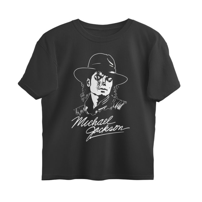 michael jackson oversized t shirt face and hat