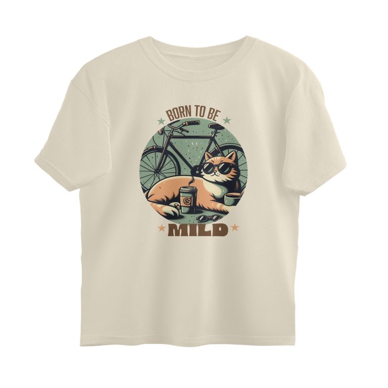 born to be mild oversized t shirt