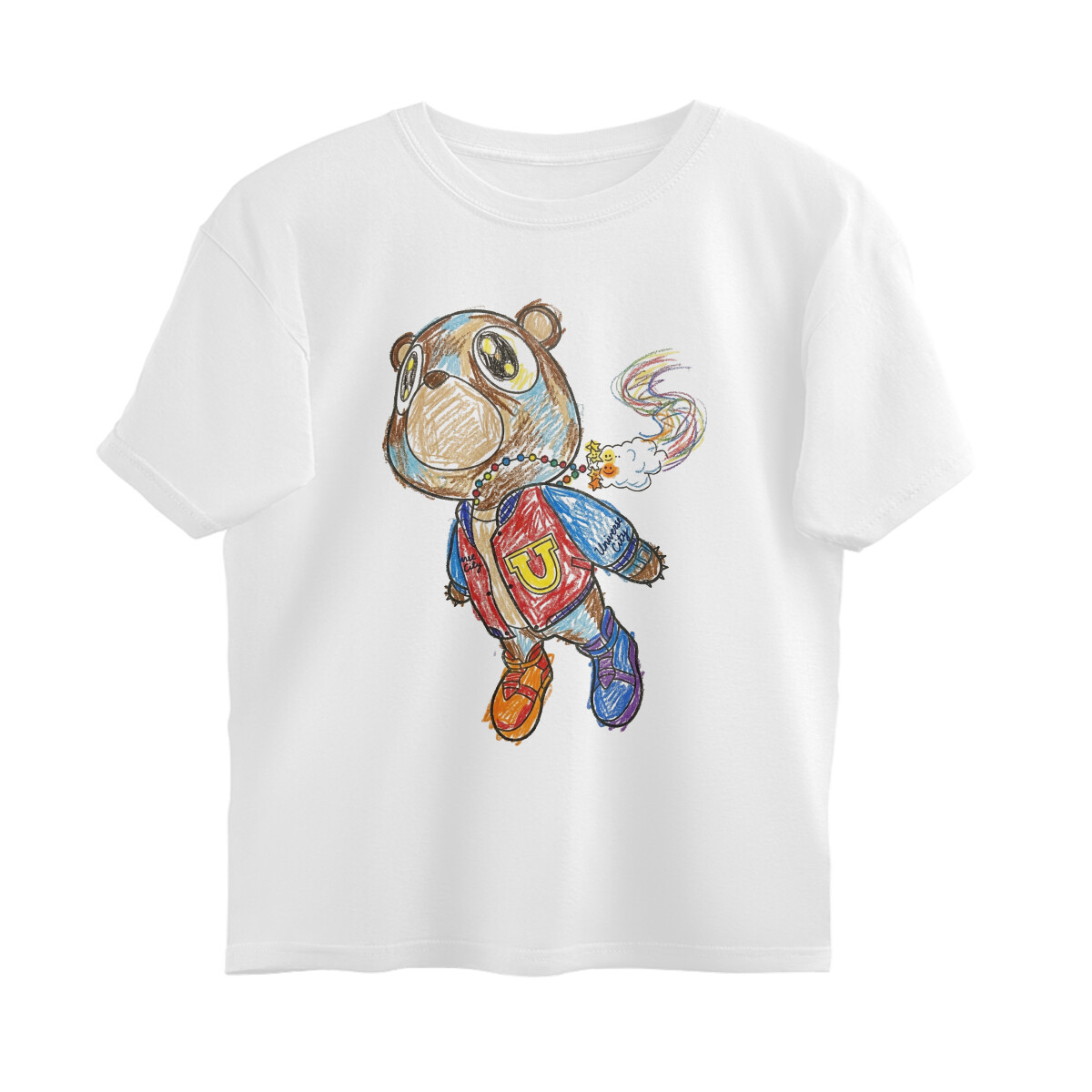 front-69f0cab36066e-White_S_Oversized_T-shirt.jpg ye oversized t shirt graduation bear scribble