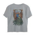 opeth oversized t shirt peacock