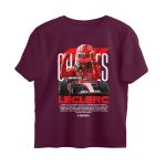 f1 oversized t shirt leclerc car