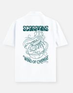 scorpions oversized shirt wind of change