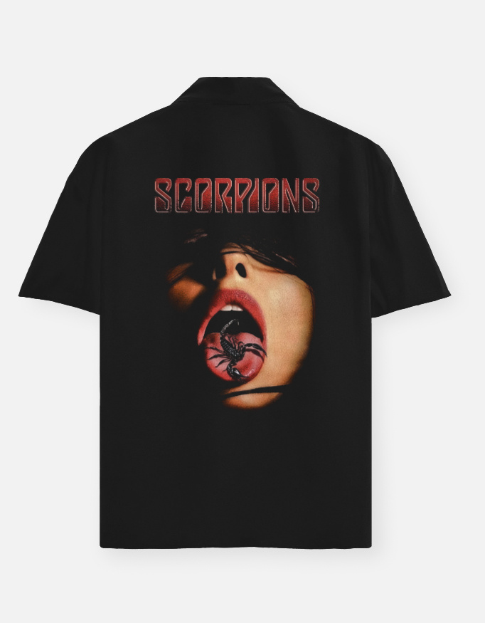scorpions oversized shirt (both sides)