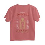 arsenal oversized t shirt class 25 26 (both sides)