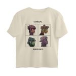gorillaz oversized t shirt demon days