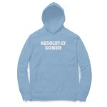 twisted logo hoodie absolutely sober