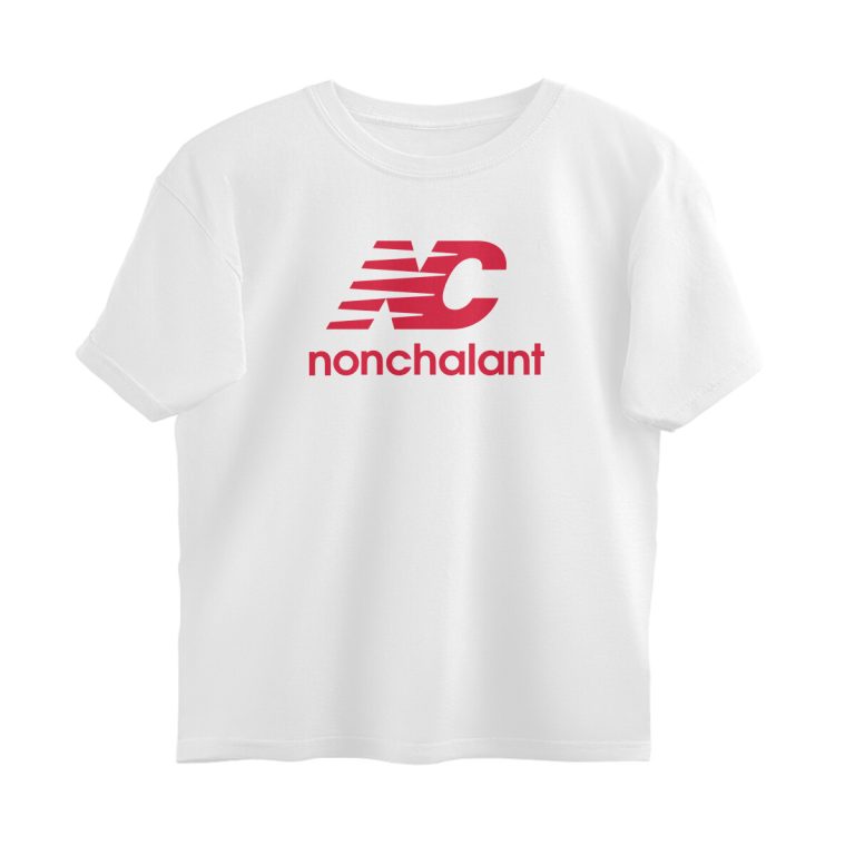 twisted logo oversized t shirt nonchalant