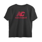 twisted logo oversized t shirt nonchalant