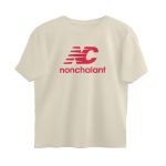 twisted logo oversized t shirt nonchalant