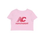 twisted logo crop top nonchalant