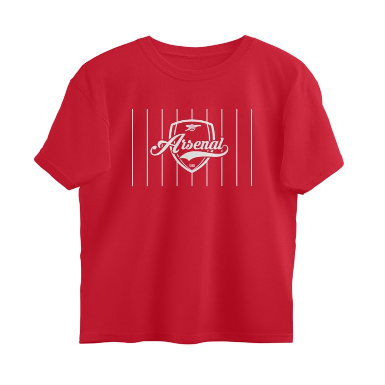 arsenal oversized t shirt lines