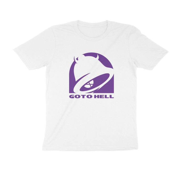 twisted logo t shirt go to hell