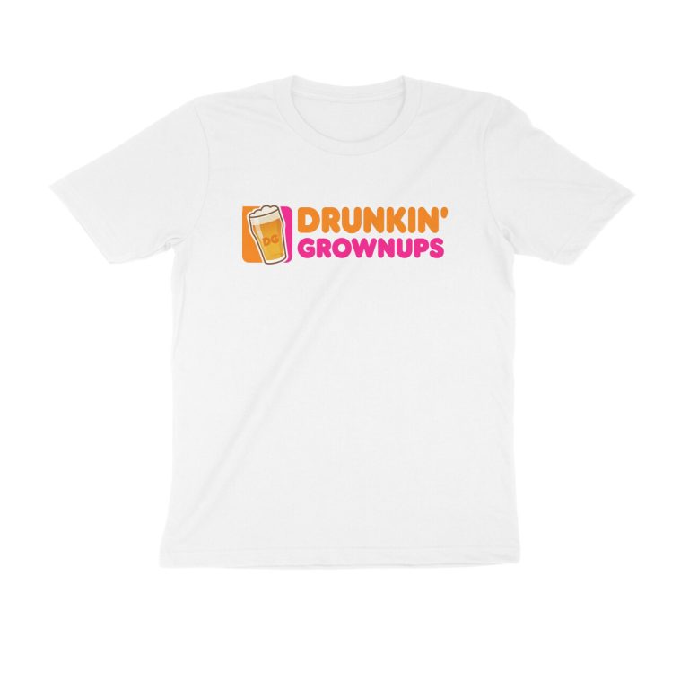 twisted logo t shirt drunkin' grownups