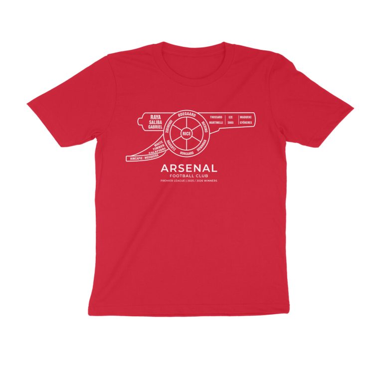 arsenal fc t shirt champion gunners canon