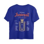 arsenal oversized t shirt full squad (both sides)