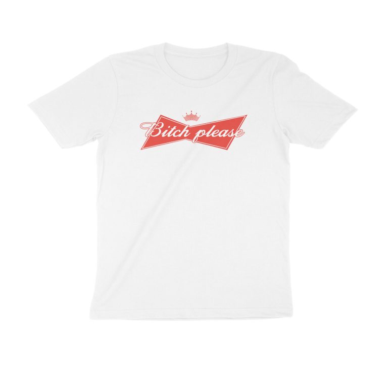 twisted logo t shirt bitch please