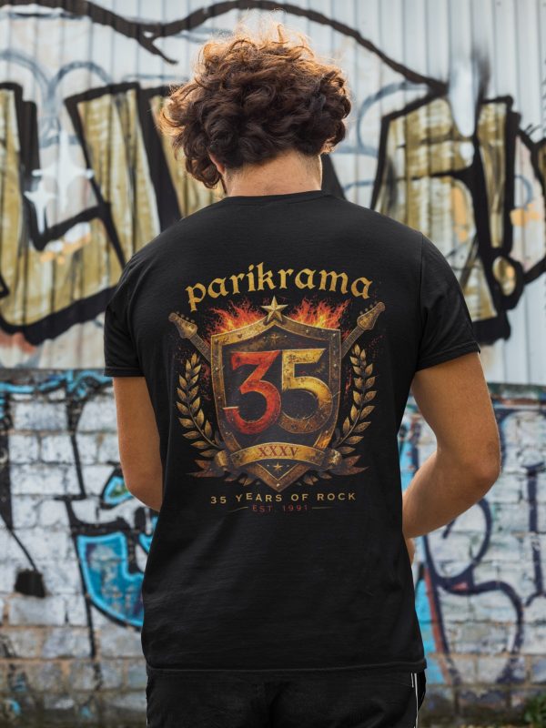 parikrama limited edition 35th anniversary official t shirt