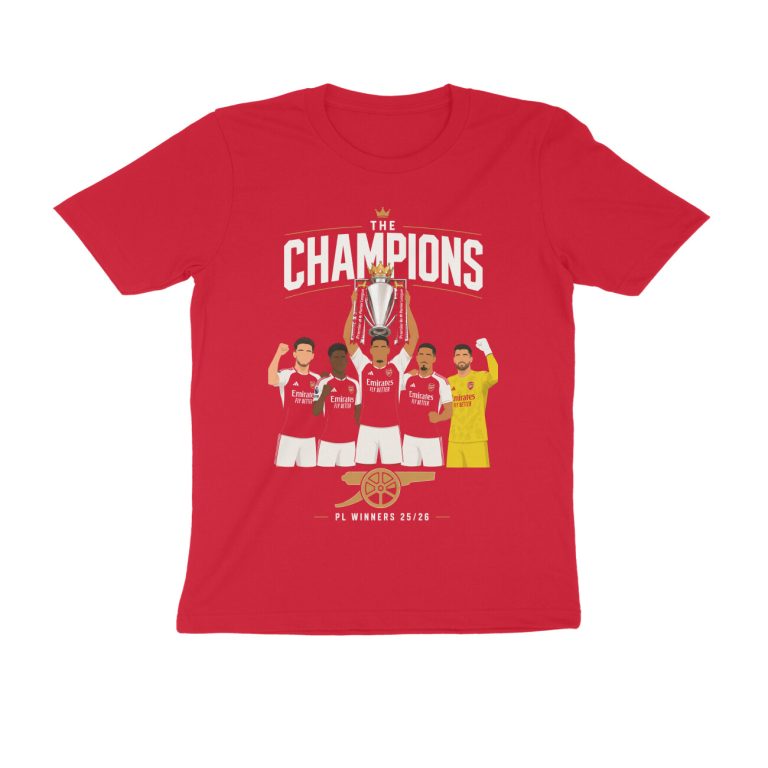 arsenal t shirt – champions red