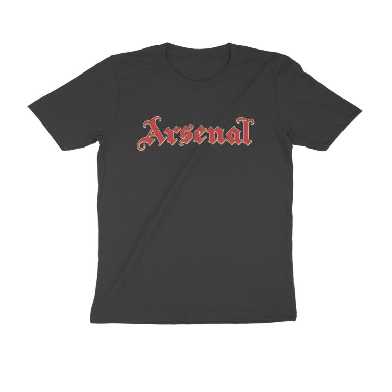 arsenal fc t shirt champions minimal