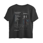 radiohead oversized t shirt – ok computer command line