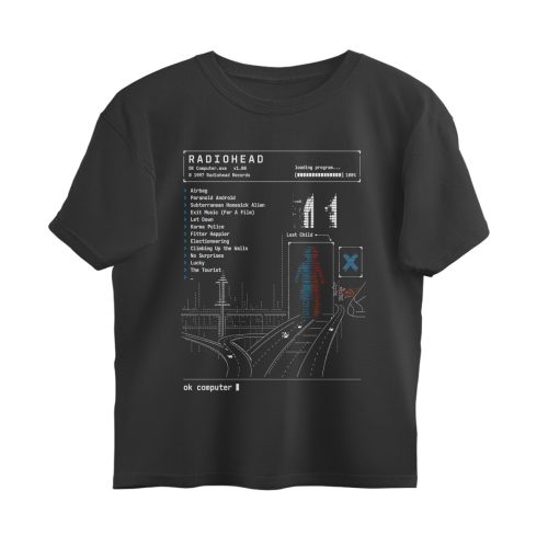 radiohead oversized t shirt – ok computer command line