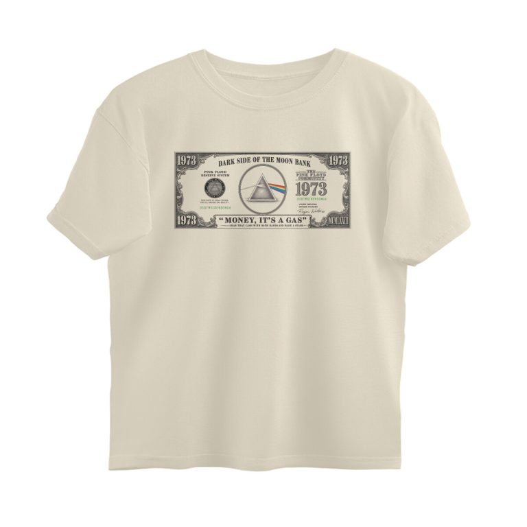 pink floyd oversized t shirt money bank note