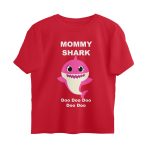 mommy shark oversized t shirt