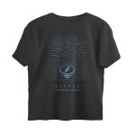 grateful dead oversized t shirt ripple