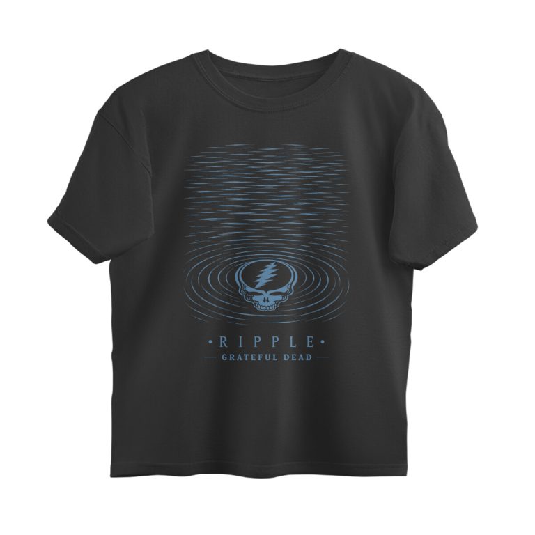 grateful dead oversized t shirt ripple