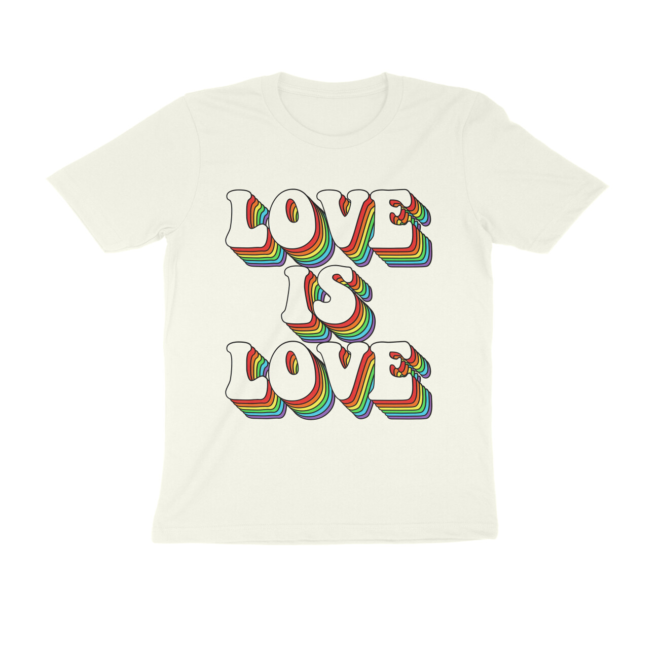 front-6a249b2ec103e-Ivory_S_Men_Round.jpg love is love t shirt retro typography