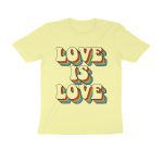 love is love t shirt retro typography