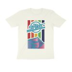 the strokes t shirt colorful geometry