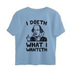 shakespeare funny oversized t shirt i doeth
