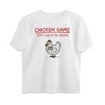 chicken game oversized t shirt game over