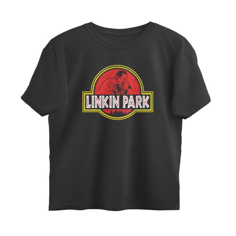 linkin park oversized t shirt jurassic park