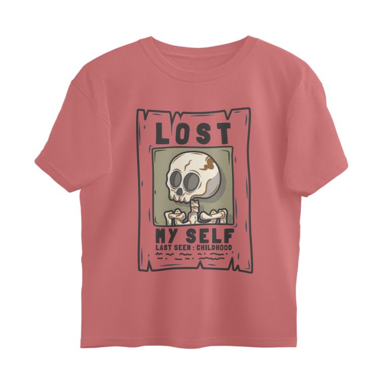 lost my self oversized t shirt last seen childhood