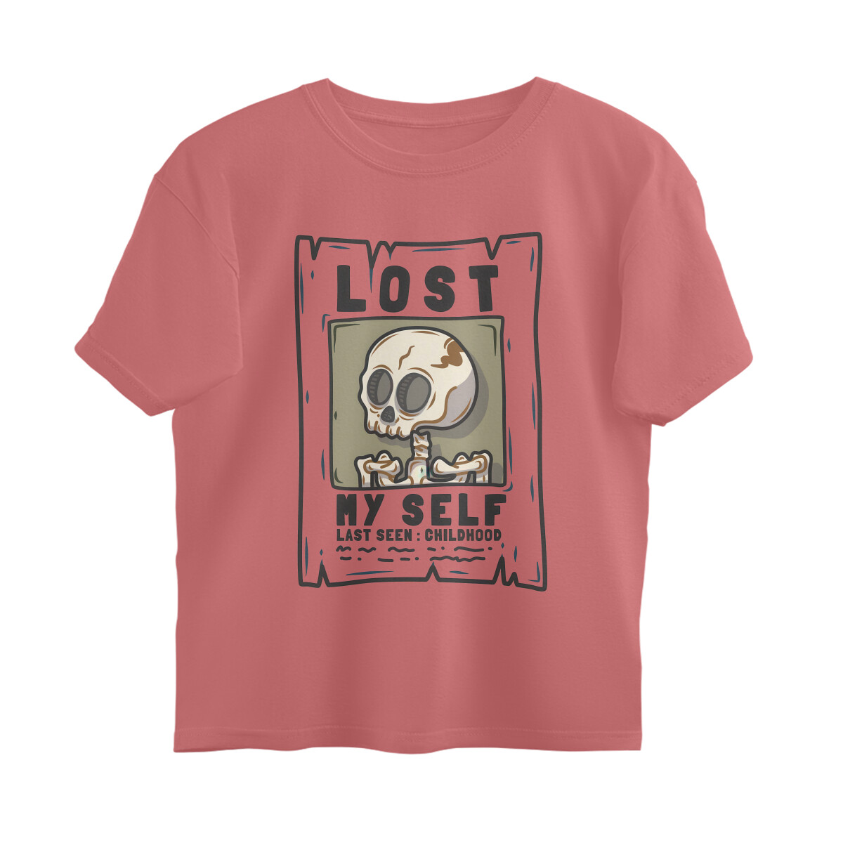 front-6a2ea426b521e-Dusty_Rose_S_Oversized_T-shirt.jpg lost my self oversized t shirt last seen childhood