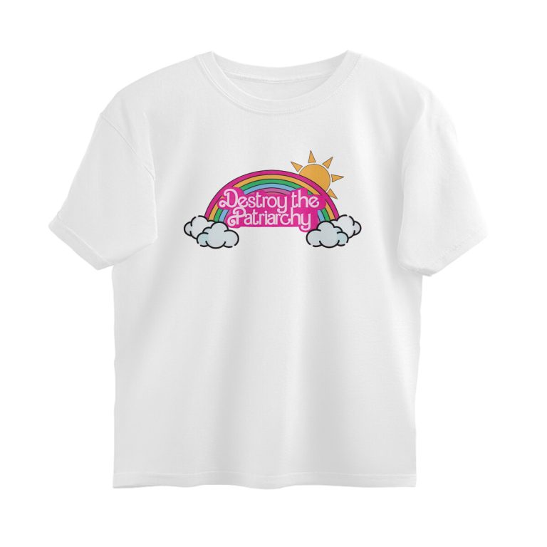 destroy the patriarchy oversized t shirt