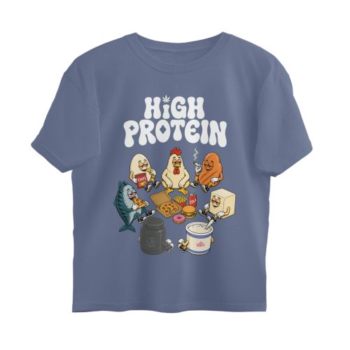 high protein t shirt oversized
