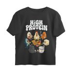 high protein t shirt oversized