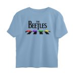 the beetles oversized t shirt abbey road parody