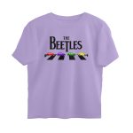 the beetles oversized t shirt abbey road parody