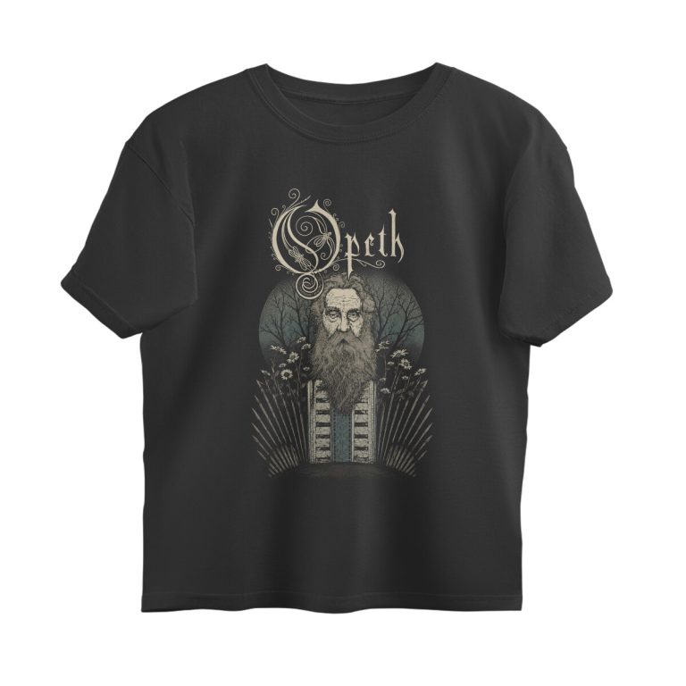 opeth oversized t shirt mikael portrait